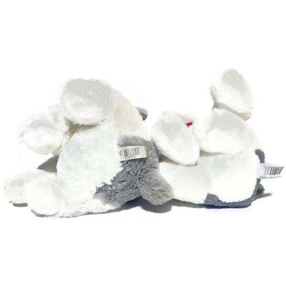 Husky Dog Plush Stuffed Animal Lot of Two Gray and White 16 and 12 Inches Tall - Picture 10 of 10